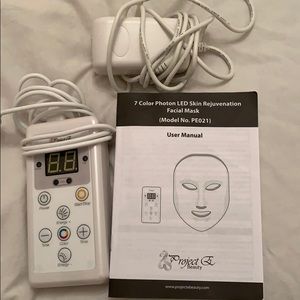 Project E Beauty LED face mask!!